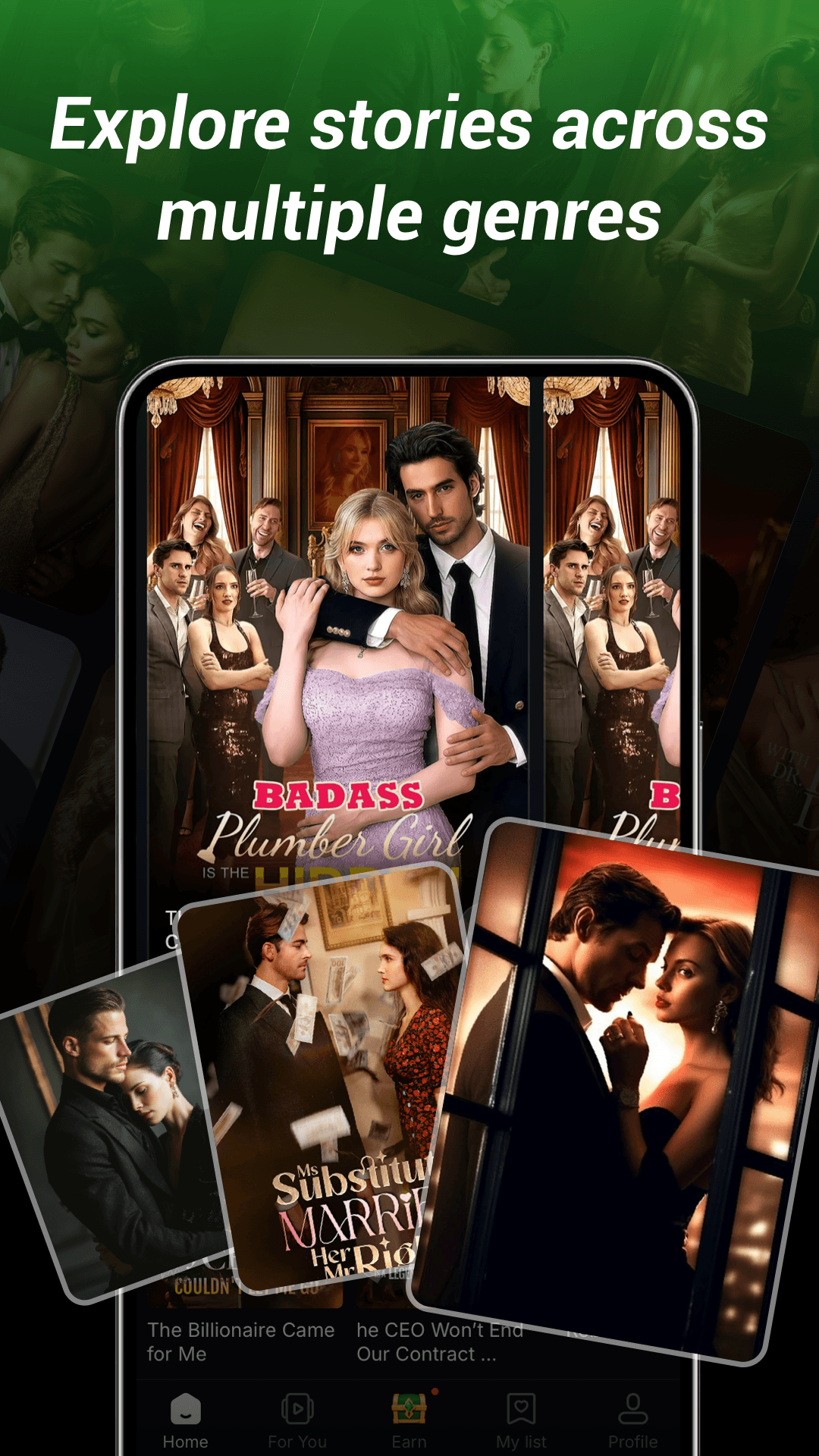 LikeReels watch history screen