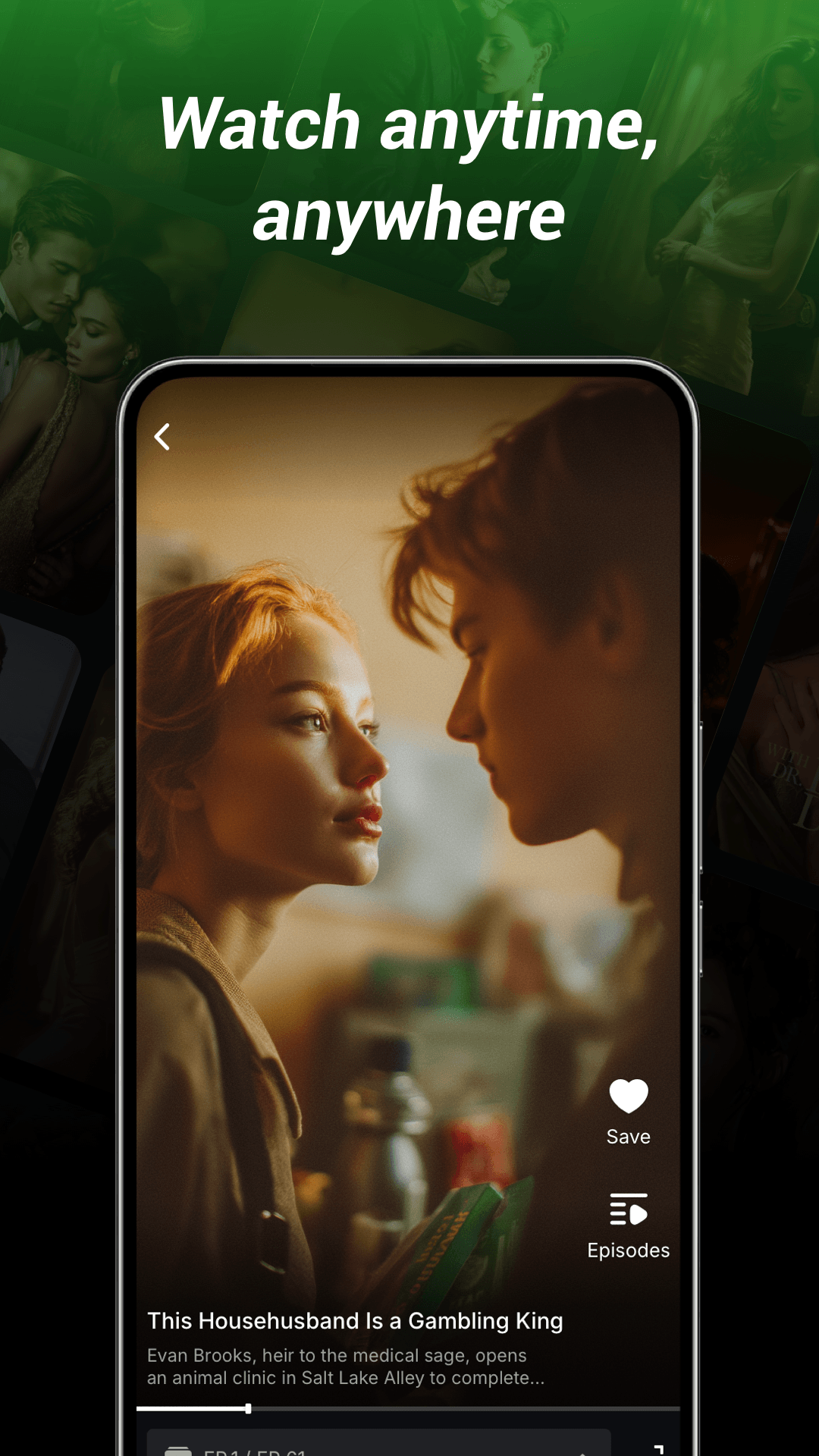 LikeReels drama episode screen